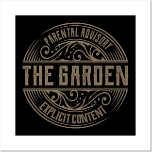 The Garden Vintage Ornament Posters and Art